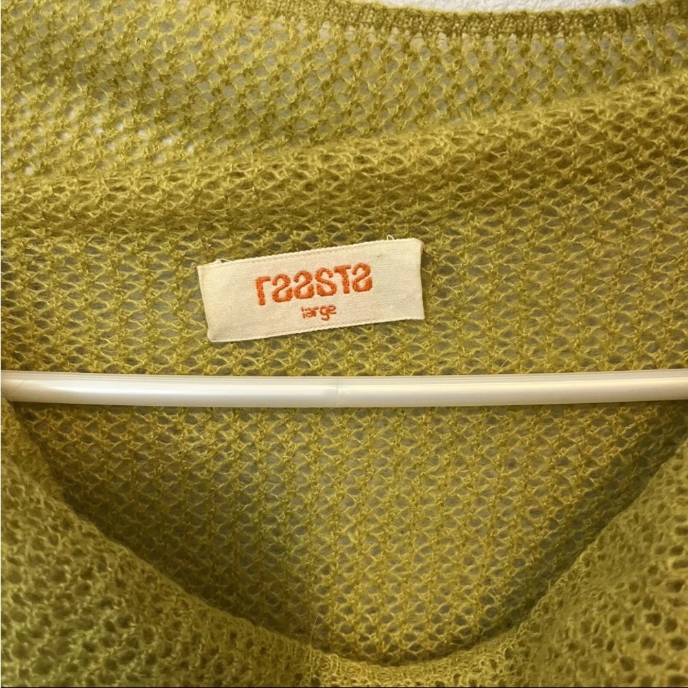 Anthropologie Raasta Colorblock Batwing Mohair Alpaca Blend Sweater Size Large - Picture 2 of 6
